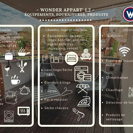 Wonder Appart' 1.2 - Coeur De Ville - Toulouse Dış mekan fotoğraf
