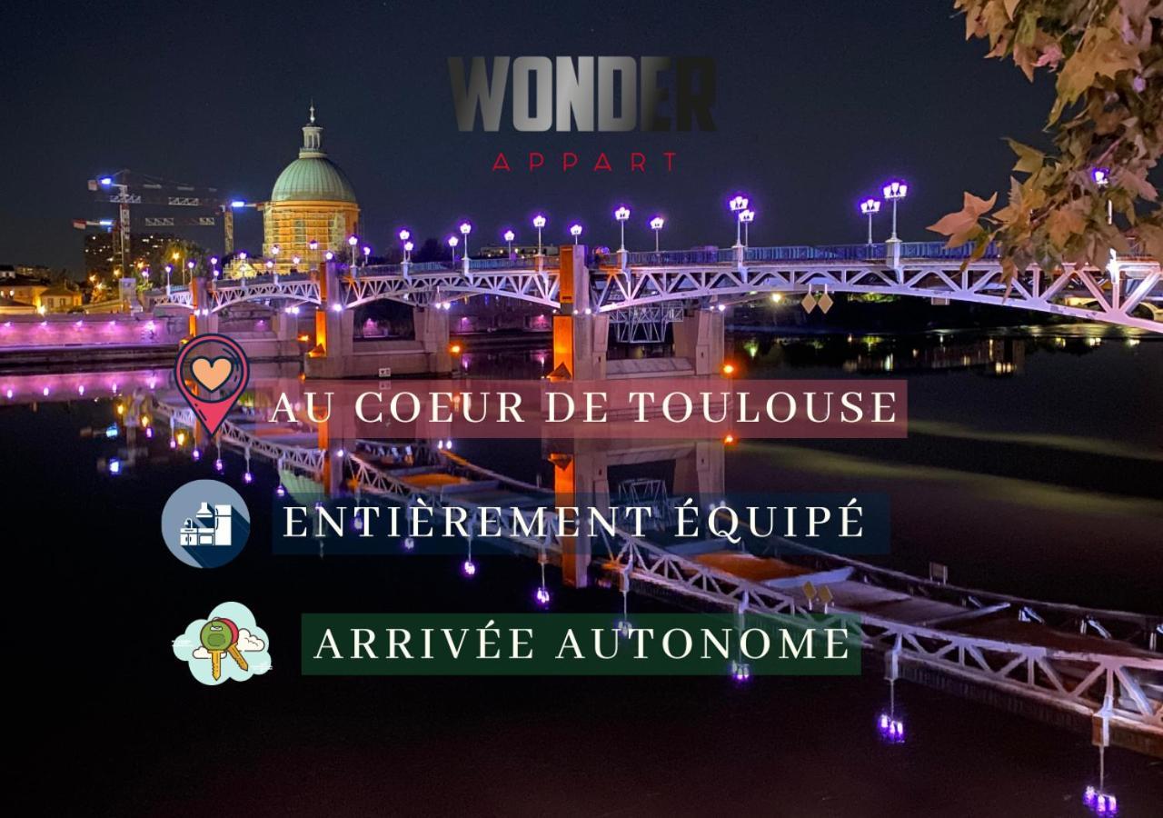 Wonder Appart' 1.2 - Coeur De Ville - Toulouse Dış mekan fotoğraf