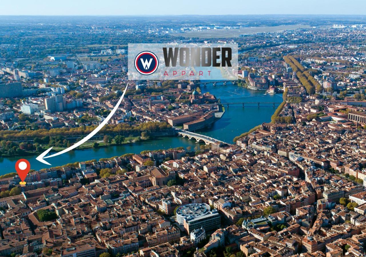 Wonder Appart' 1.2 - Coeur De Ville - Toulouse Dış mekan fotoğraf